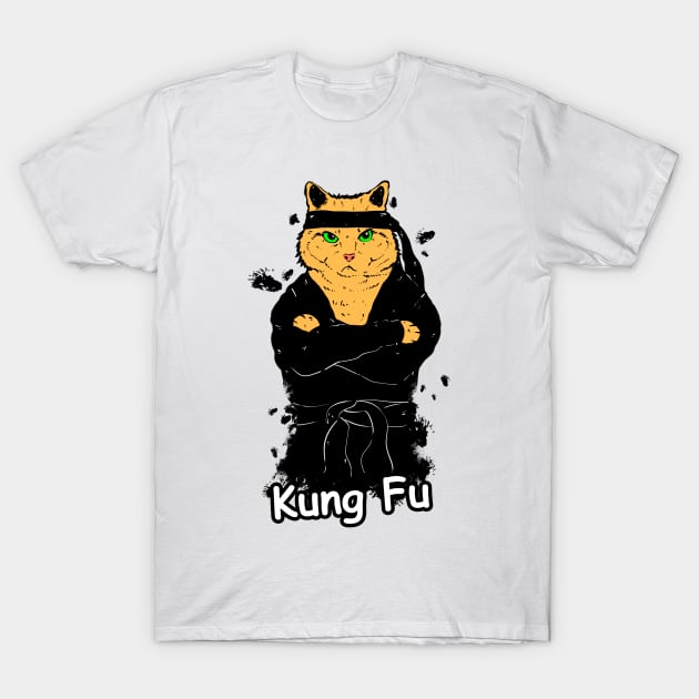 Kung Fu T-Shirt by vanpaul54